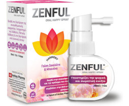 Amhes Pharma Zenful Συμπλήρωμα για τον Ύπνο 30ml Σοκολάτα Μπανάνα