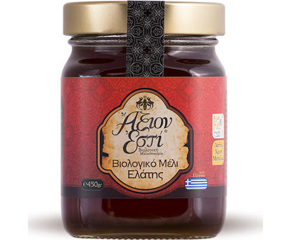 Άξιον Εστί Βιολογικό Μέλι Ελάτης Βανίλια  450gr