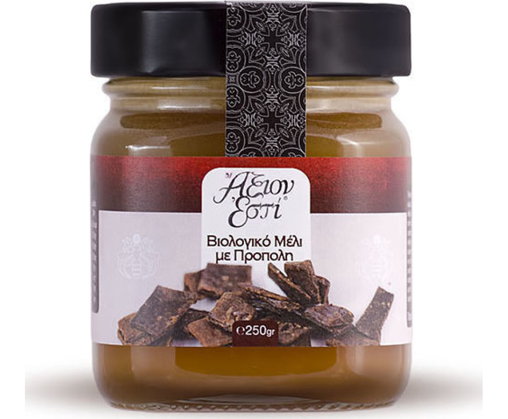 Άξιον Εστί Βιολογικό Μέλι με Πρόπολη 250gr