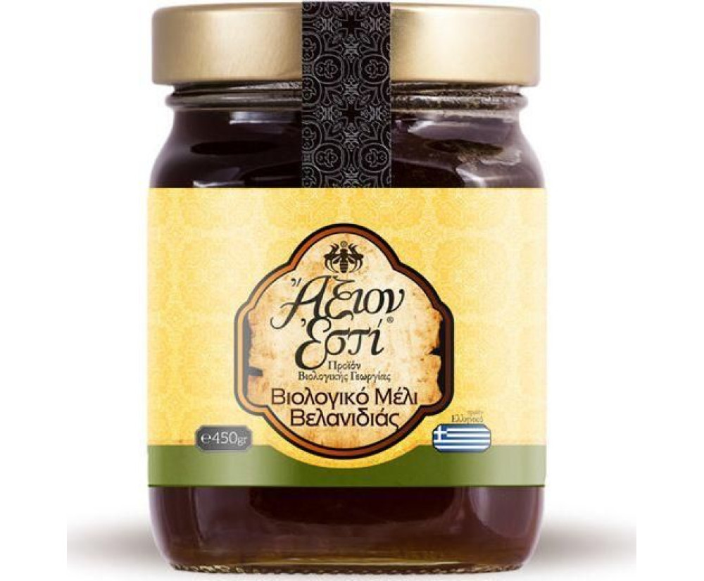 Μέλι Άξιον Εστί Βιολογικό Βελανιδιάς 450gr