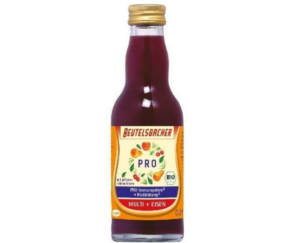 Βιολογικός Χυμός Multi IRON 200ml BEUTELSBACHER