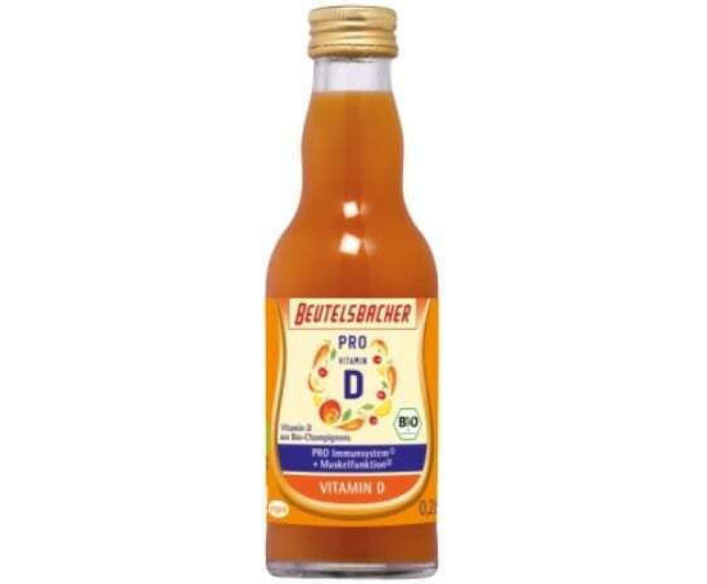 Beutelsbacher Χυμός Vitamin D Χωρίς Προσθήκη Ζάχαρης 200ml