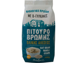 Bio Πίτουρο Βρώμης Ολικής Άλεσης 600gr