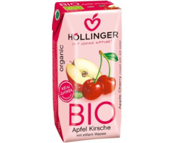 Hollinger Χυμός Μήλο / Κεράσι Χωρίς Ζάχαρη 200ml