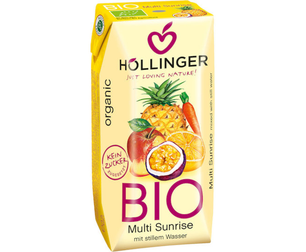 Hollinger Χυμός Sunrise Κοκτέιλ Τροπικών Φρούτων 200ml