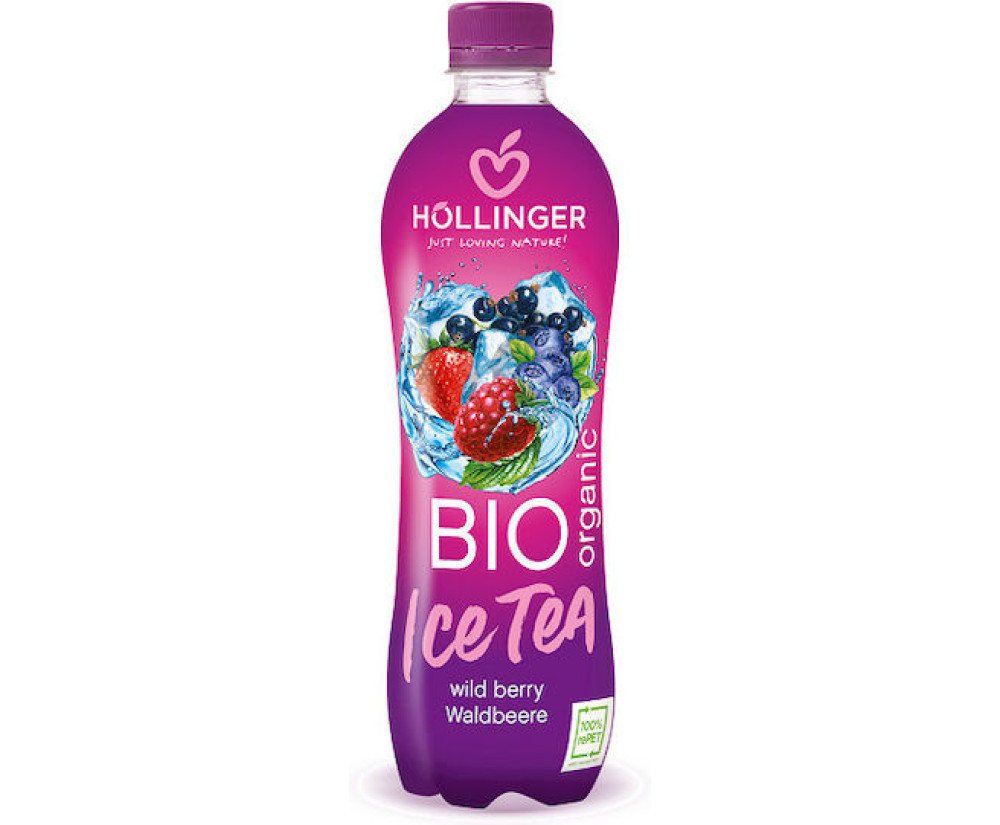 Hollinger Ice Tea Φρούτα του Δάσους με Ανθρακικό Βιολογικό 500ml