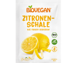 Τριμμένη Φλούδα Λεμονιού 9g Biovegan Biο