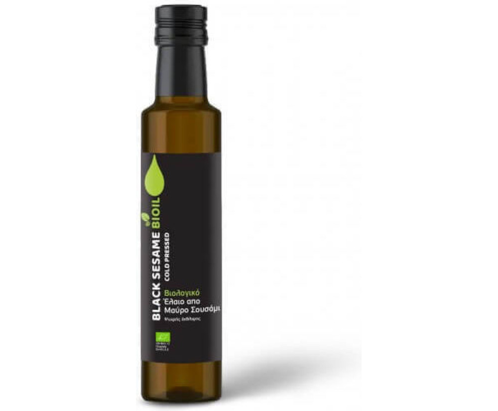 Ελαιο Μαυρου Σhσαμιου Ψυχρης Εκθλιψης 250ml Health Trade Bio