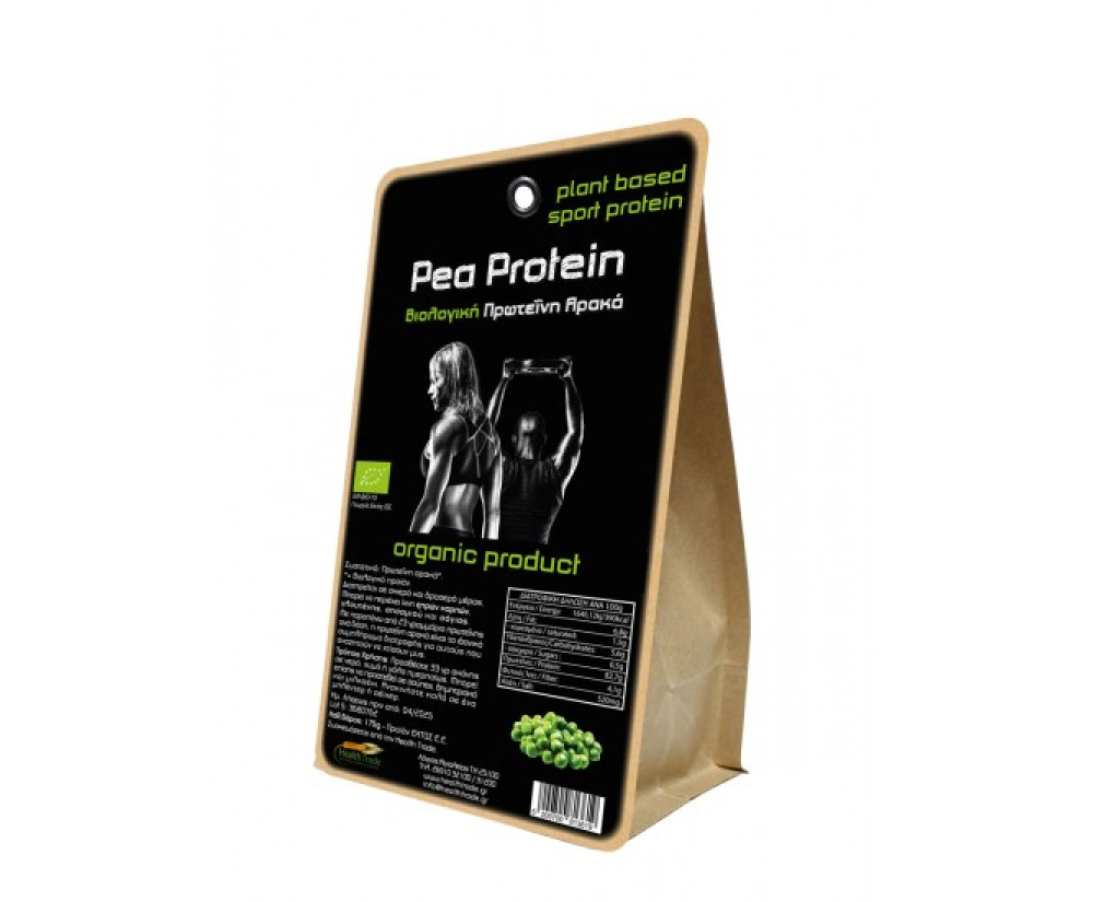 Health Trade Pea Protein (Πρωτεΐνη Αρακά 82,7%) - Βιολογική 175gr