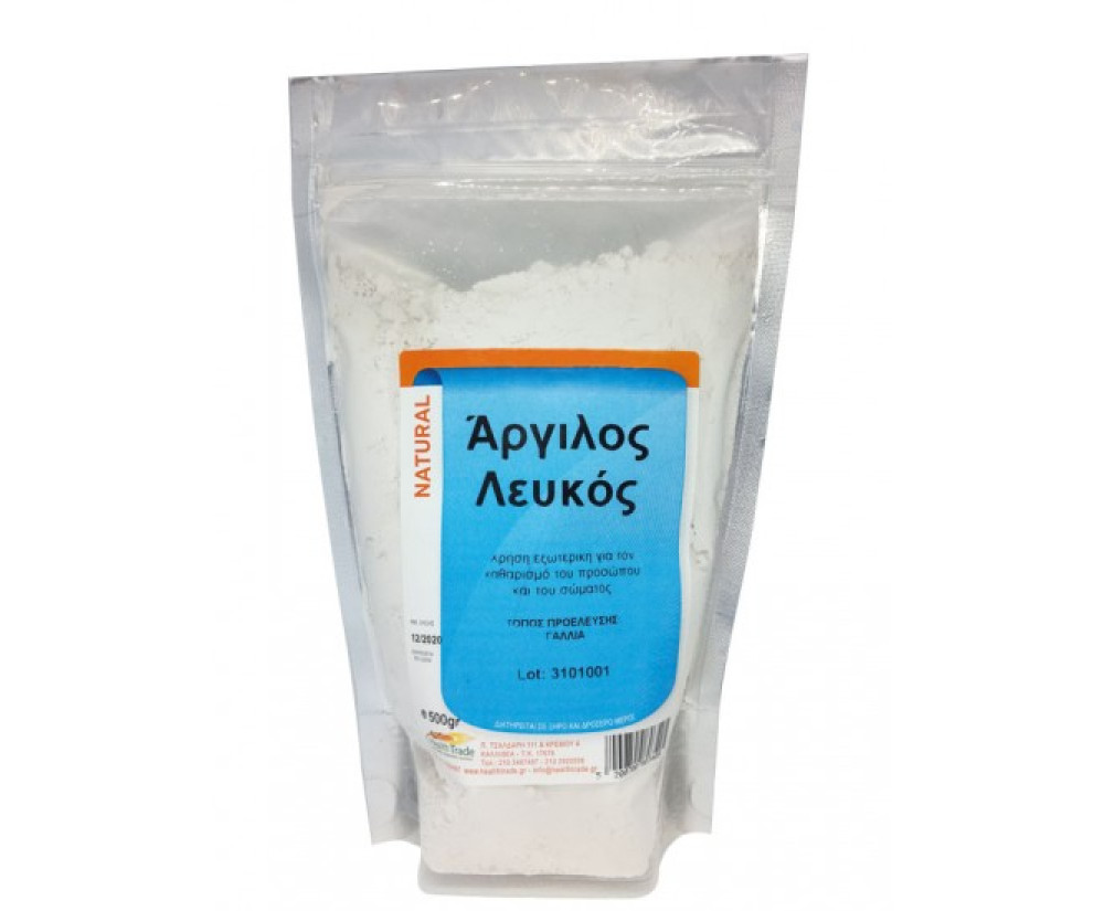 HEALTH TRADE Λευκός Άργιλος Σκόνη 500gr