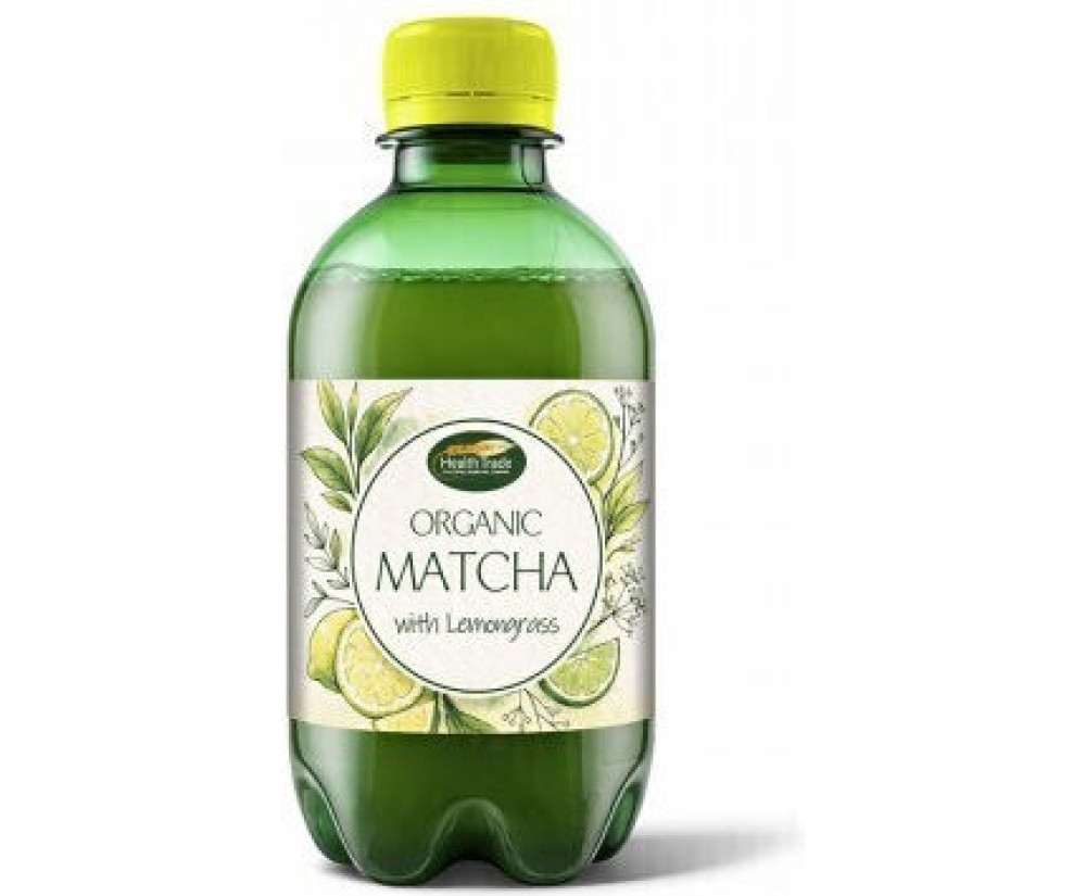 Λεμονάδα Matcha Λεμονόχορτο Bio 330ml Healthtrade