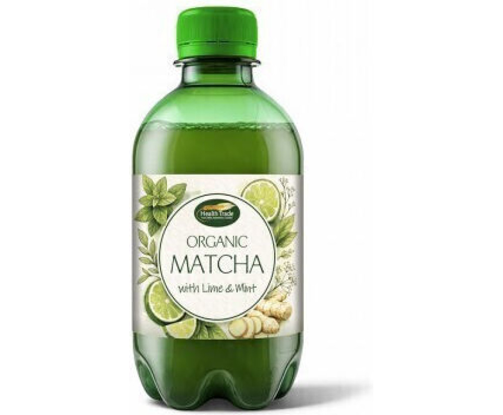 Λεμονάδα Matcha Μέντα Bio 330ml Healthtrade