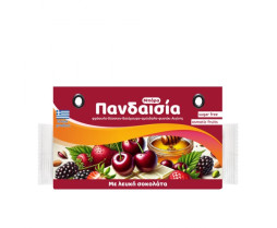 Μπάρα Λευκή Πανδαισία με Οσμωτικά Φρούτα 50GR