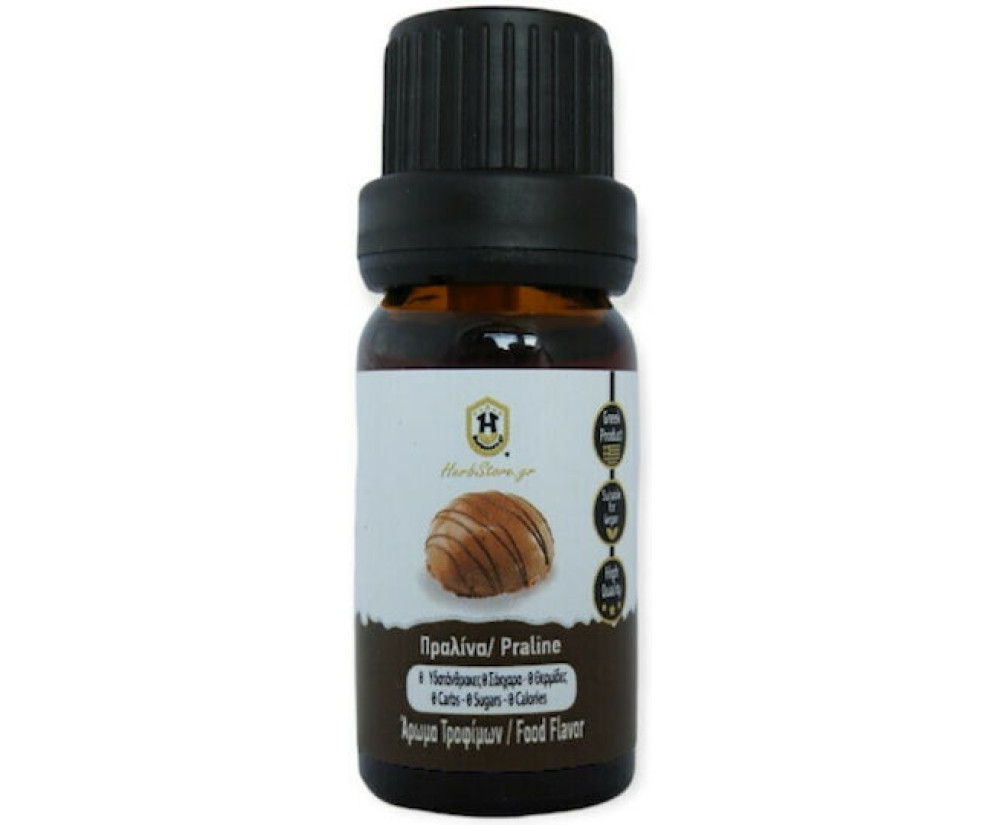 Herbstore Έλαιο Τροφίμων με Άρωμα Πραλίνα 10ml Herbstore Έλαιο Τροφίμων με Άρωμα Πραλίνα 10ml