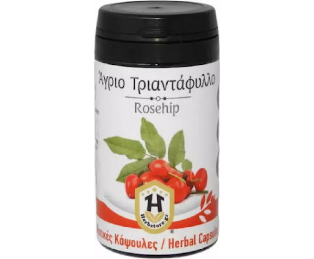 Herbstore Άγριο Τριαντάφυλλο 600mg 70 φυτικές κάψουλες