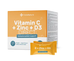 FutuNatura Βιταμίνη C 500 + Ψευδάργυρος + D3 30 φακελίσκοι