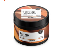 Tan up κρέμα μαυρίσματος – σοκολάτα  200 ml