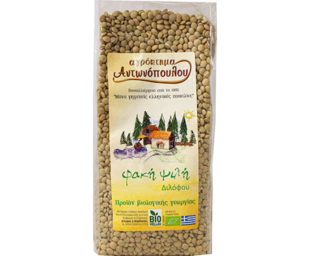 Αγρόκτημα Αντωνόπουλου Φακές Ψιλές Bio 500gr