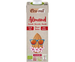 Ecomil Βιολογικό Ρόφημα Αμυγδάλου Χωρίς Προσθήκη Ζάχαρης 1000ml