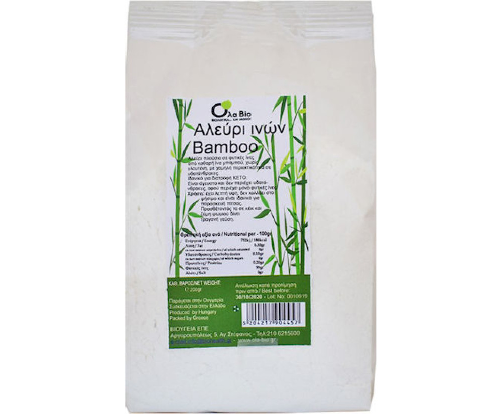 Όλα Bio Ίνες Μπαμπού Χωρίς Γλουτένη 200gr