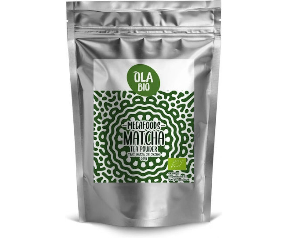 Όλα Bio Matcha Τσάι Βιολογικό Προϊόν 60gr