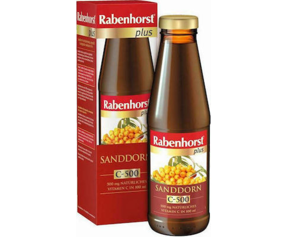 Rabenhorst Sanddorn C-500 Plus με Acerola  330ml