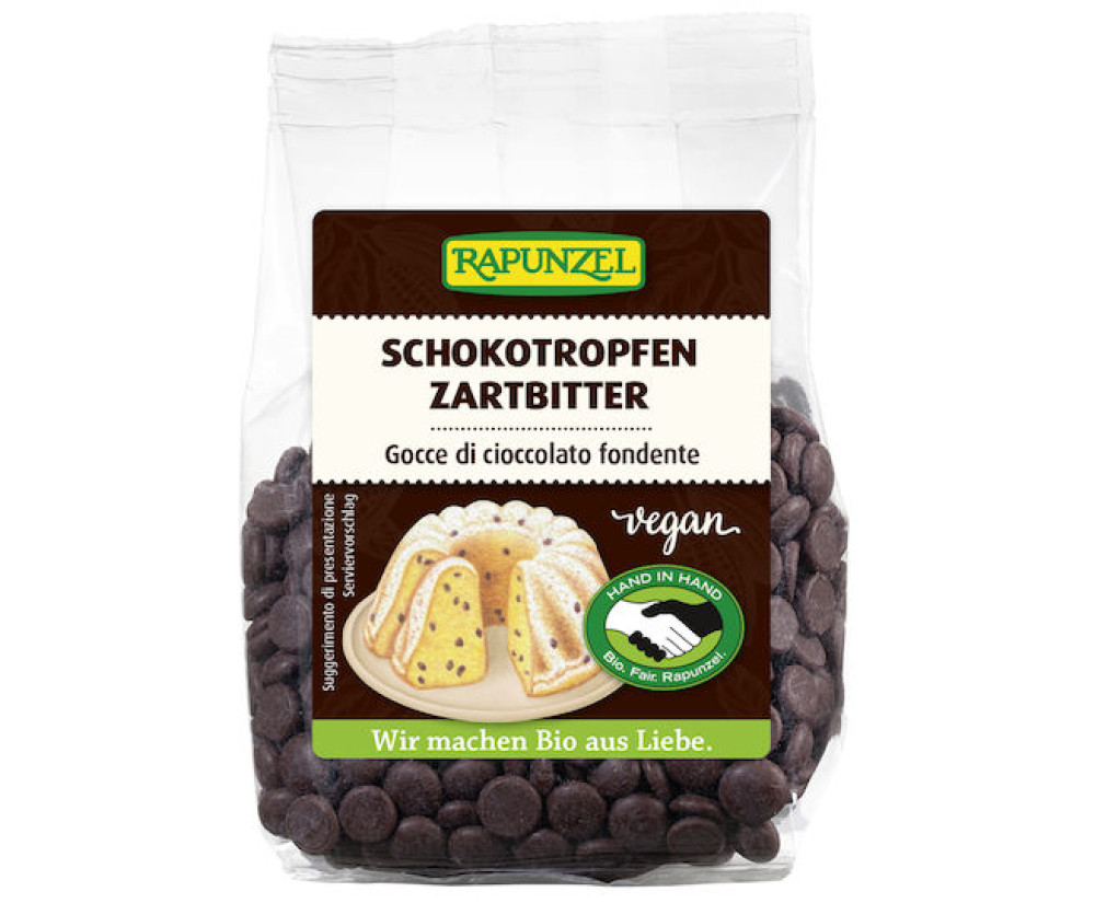 ΣΤΑΓΟΝΕΣ ΜΑΥΡΗΣ ΣΟΚΟΛΑΤΑΣ Rapunzel 100g ΒΙΟ