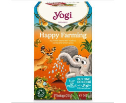 Υogi Tea Happy Farming ΒΙΟ 34.0g Υogi Tea Happy Farming ΒΙΟ 34.0g
